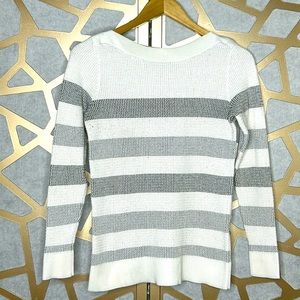 Tawnee Cotton Blend Waffle Stitch‎ Sweater